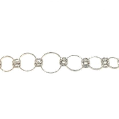 Bracciale donna in argento Diamond Cerchi Madì Gioielli