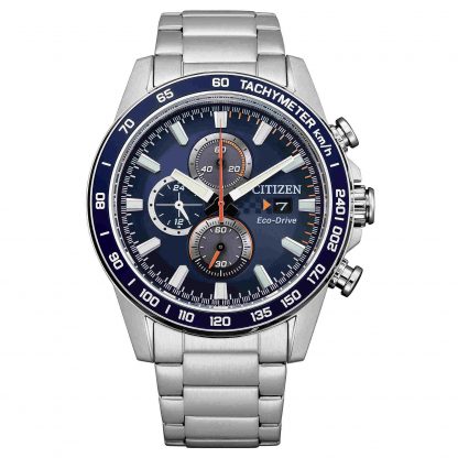 Orologio uomo acciaio acciaio minerale Crono Racing Citizen CA0781-84L