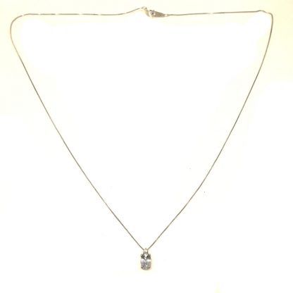 ciostonea.1 (4)collana donna punto luce in oro bianco acqua marina e diamanti pg gioielli
