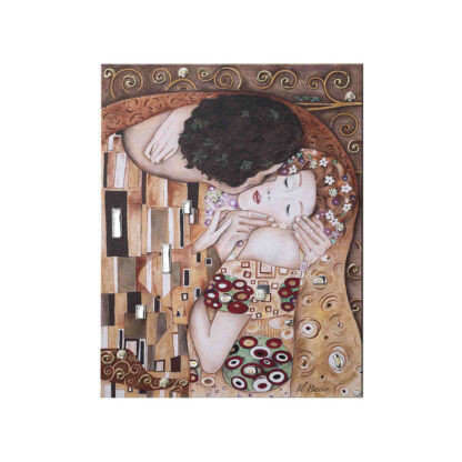 quadro in legno e argento klimt il bacio acca qd.91 kl