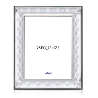 cornice portafoto in argento toque by sequenze sq1122/15