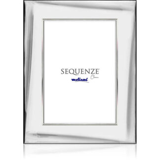 cornice portafoto in argento slant by sequenze sq1831/10