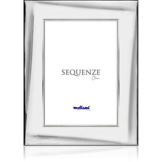 cornice portafoto in argento slant by sequenze sq1831/15